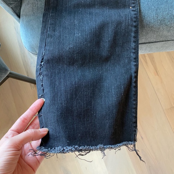 BRAND NEW Express Bootcut high rise black denim jeans - Picture 4 of 7